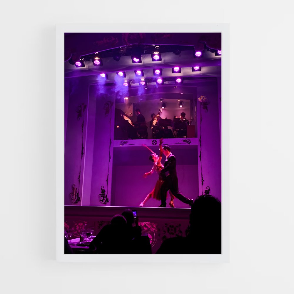 Poster Tango en Fête – affiche Danse (vue 3)